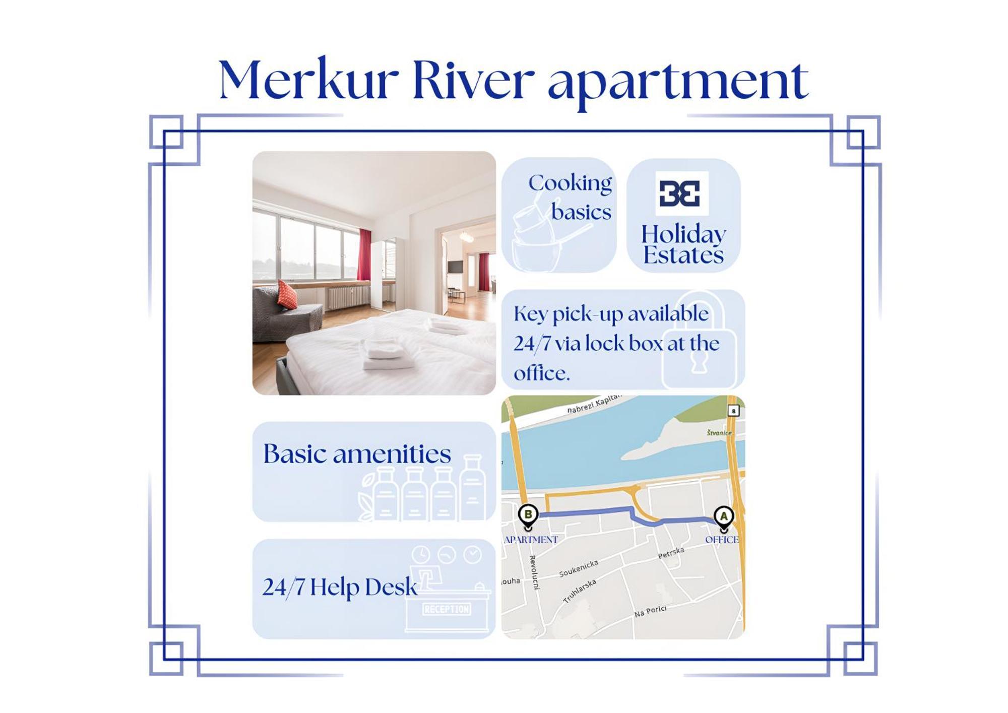 Merkur Apartments Prag Rum bild